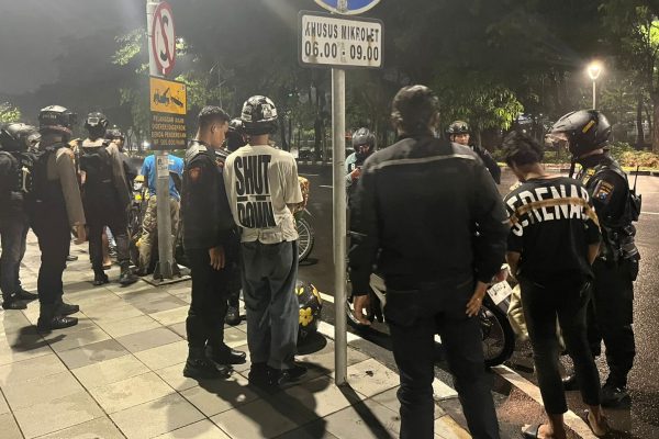 Polrestabes Surabaya Amankan 5 Pemuda Diduga Pesilat yang Konvoi