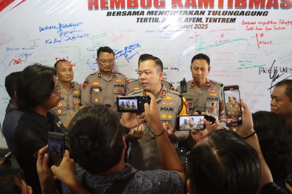 Polres Tulungagung Berhasil Turunkan Angka Kriminalitas Sepanjang Tahun 2024