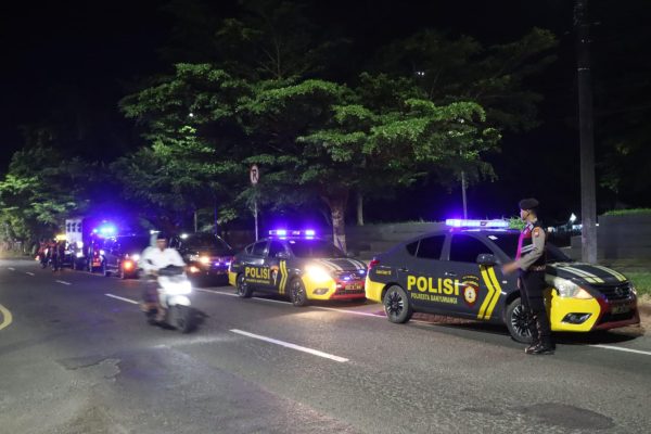 Polresta Banyuwangi Gelar Patroli Gabungan Skala Besar Antisipasi Balap Liar