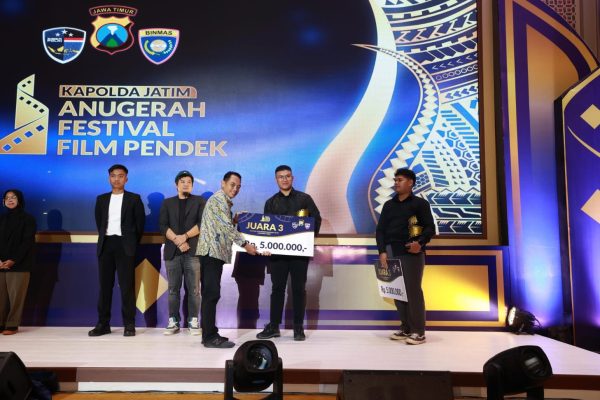 Polda Jatim Gelar Malam Anugerah Festival Film Pendek Kampanye Anti Judol