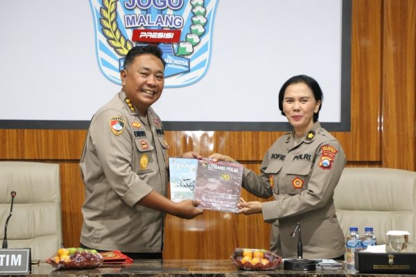 Polresta Malang Kota Jadi Rujukan Riset Penggunaan Senjata oleh Puslitbang Mabes Polri