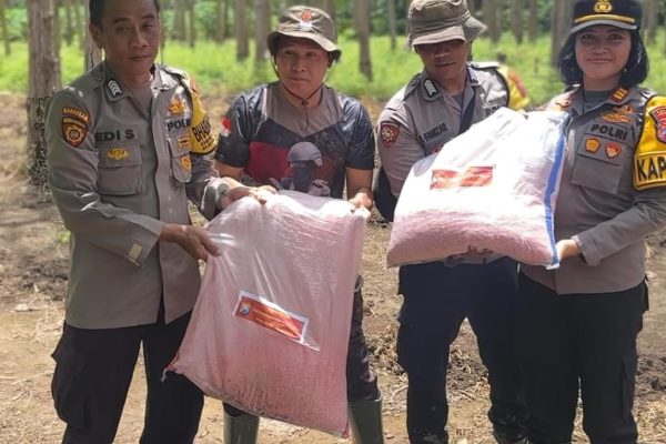 Ketua DPD HKTI Jatim Apresiasi Kapolsek Ambulu Polres Jember Sukseskan Program Ketahanan Pangan