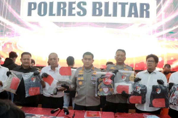 Polisi Amankan 11 Pesilat Diduga Pelaku Pengeroyokan di Blitar, 3 Orang Telah Ditetapkan Tersangka